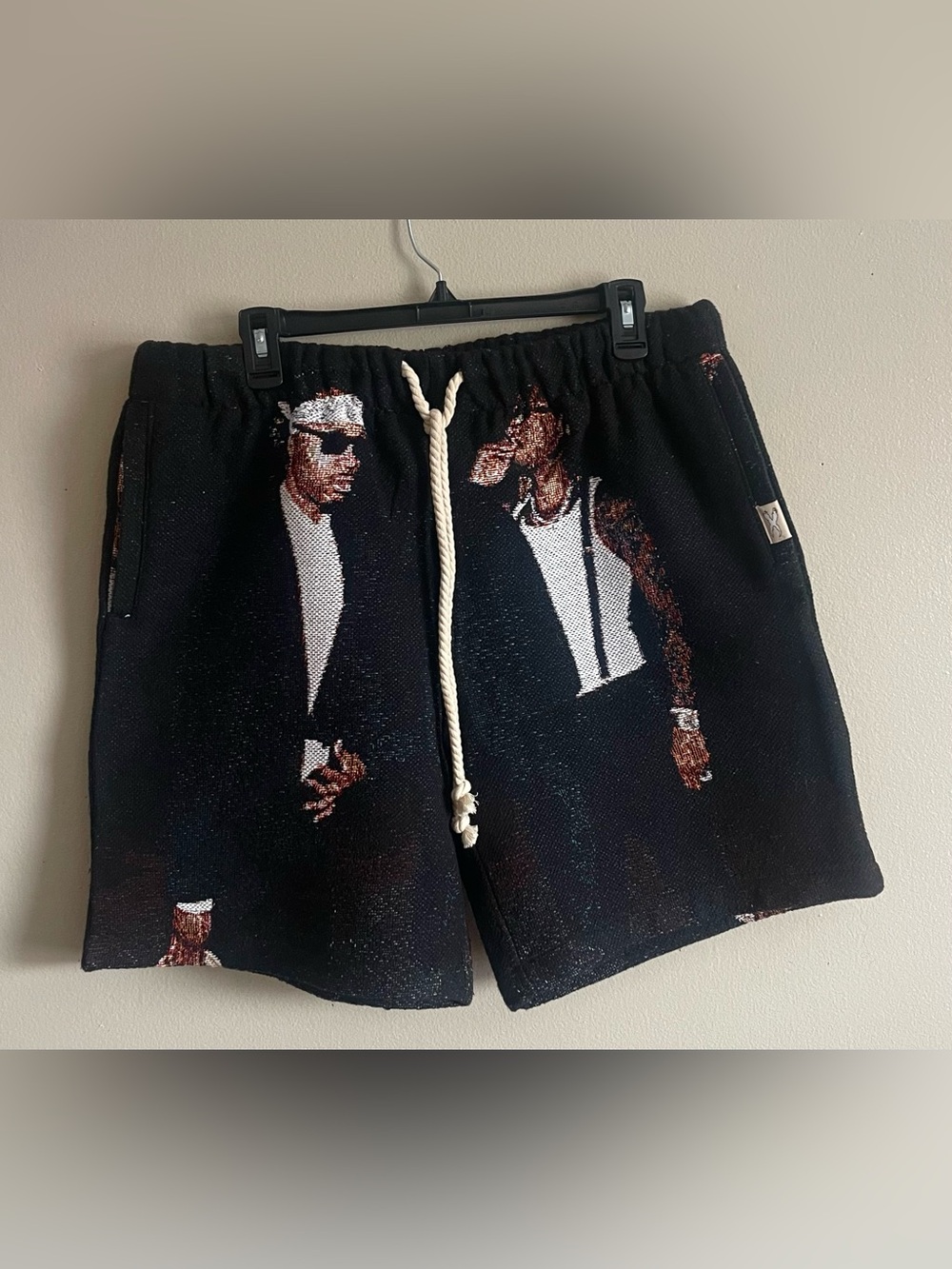 Brand X Tapestry Drawstring Shorts - Size XL